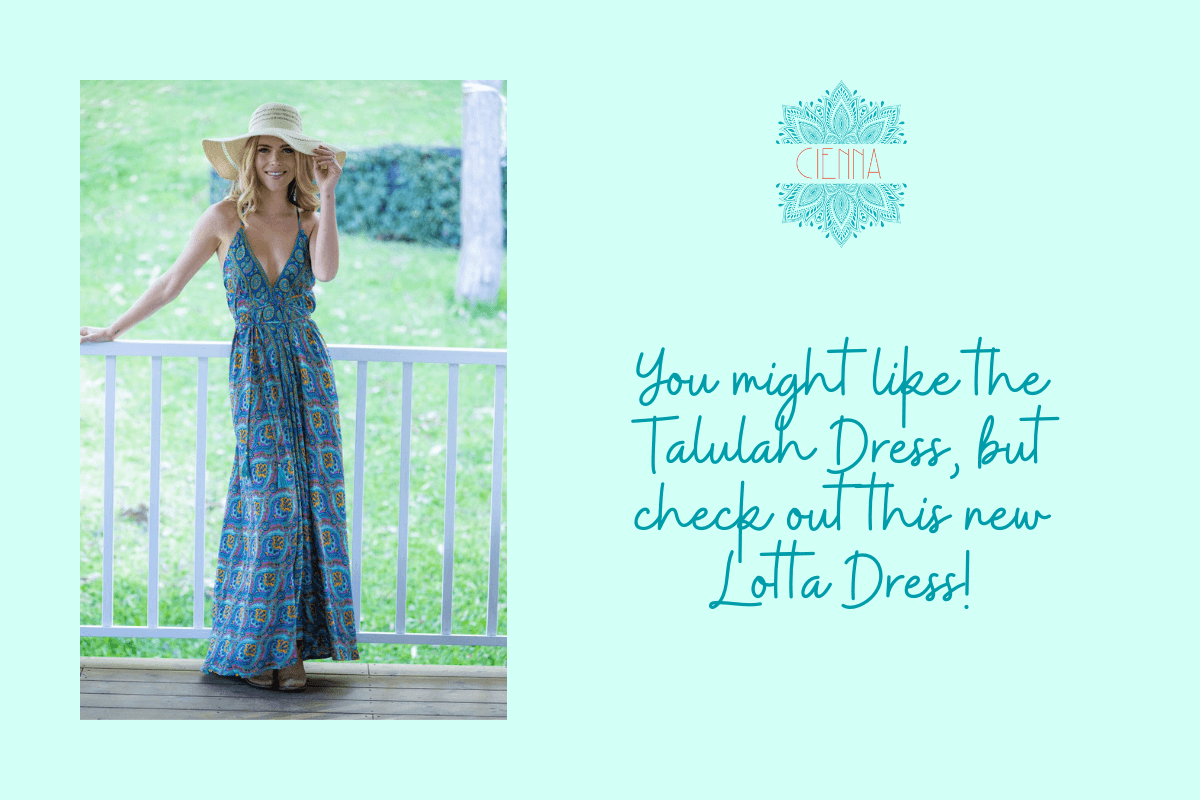 You might like the Talulah Dress, but check out this new Lotta Dress