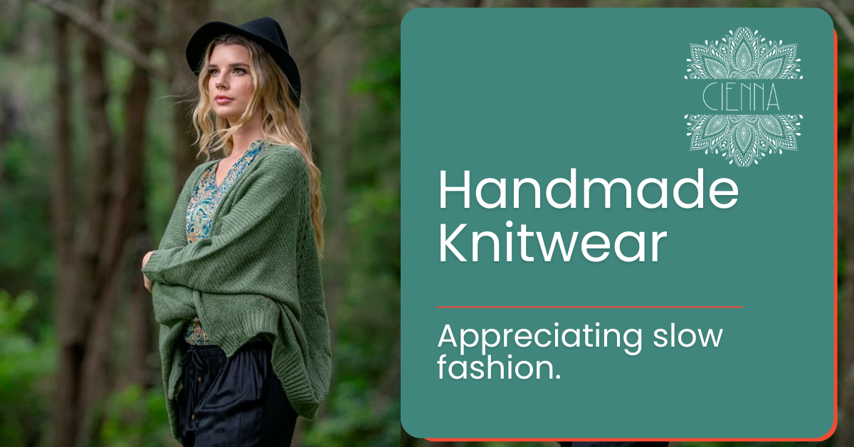Handmade Knitwear - why Australian women appreciate slow fashion