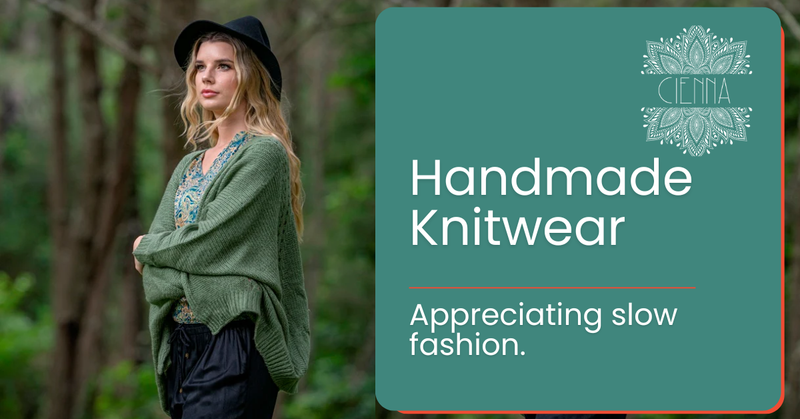 Handmade Knitwear - why Australian women appreciate slow fashion