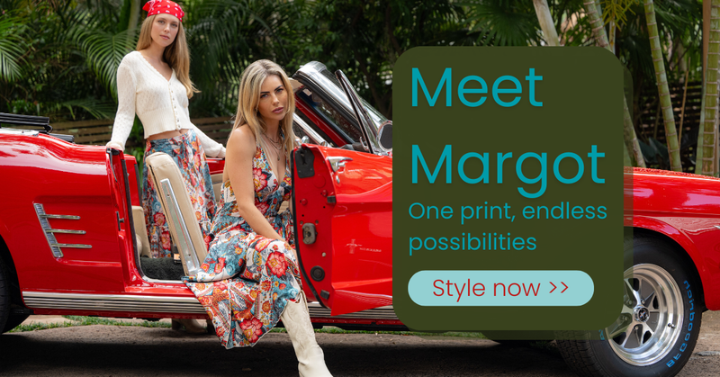 Meet Margot - one print, endless possibilities - cienna designs