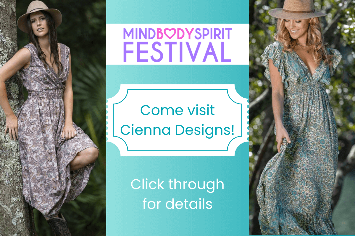 Mind Body Spirit Festival Sydney - meet the Cienna Designs team!