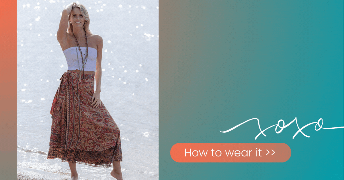 One wrap skirt, endless outfits: how to wear it all year round