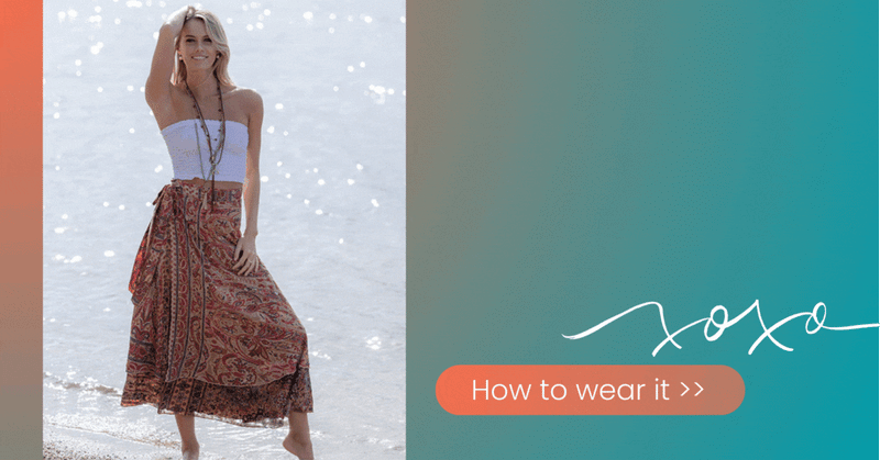 One wrap skirt, endless outfits: how to wear it all year round