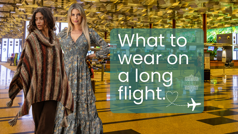 What to wear on a long flight without dressing like you've given up