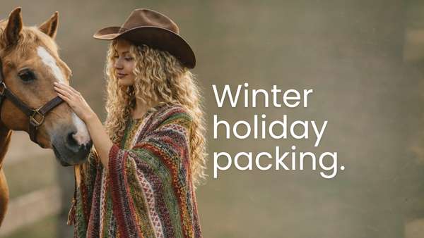 Winter holiday packing: Cienna pieces that handle two climates in one bag
