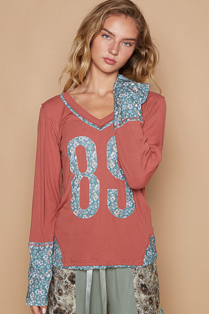 89 Knit Top - Ginger -  UKT438