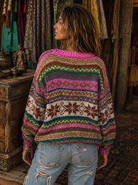 Zermatt Sweater - Hot Pink - Agent Sample