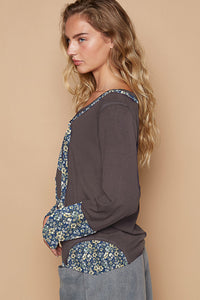 89 Knit Top - Grey - UKT438