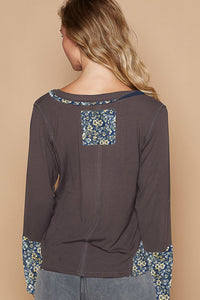 89 Knit Top - Grey - UKT438