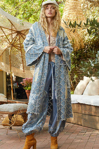 Denim, Lace Vintage Jacket - UWT237