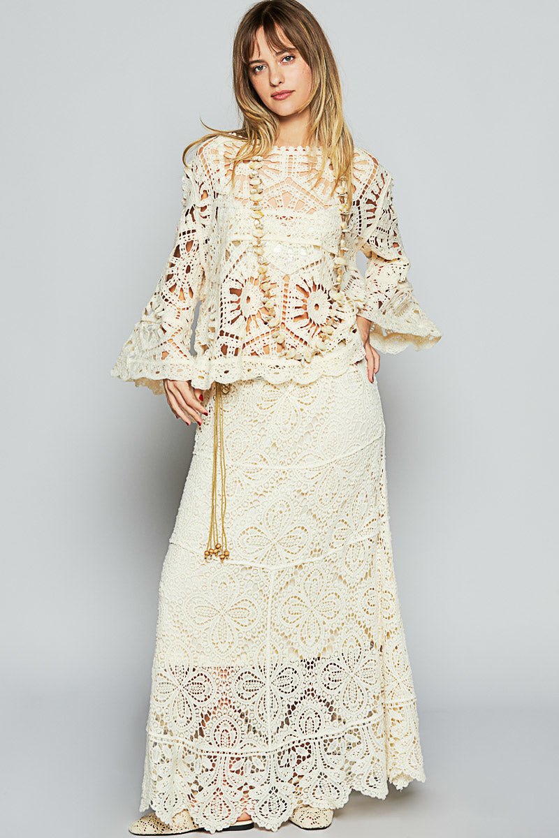 SMC58 - Crochet Skirt