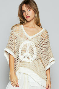 UST212 - Crochet Peace Top