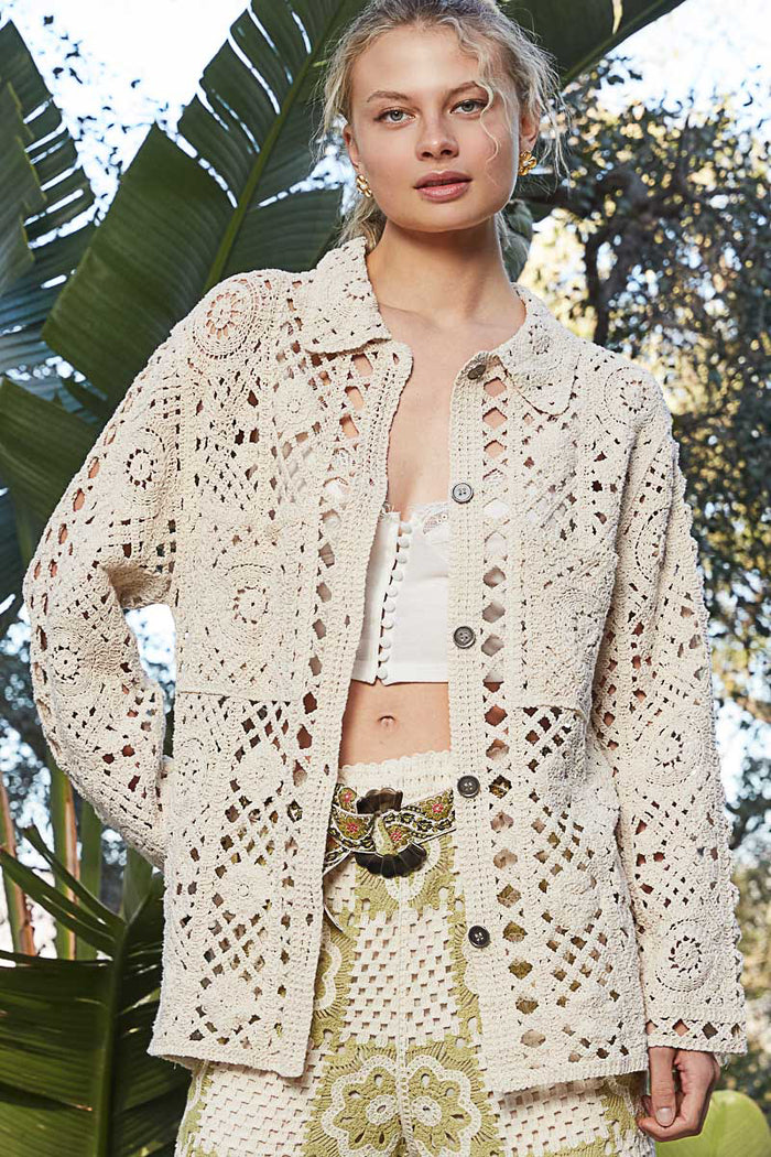 Crochet Jacket - SMC71