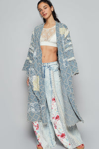 Denim, Lace Vintage Jacket - UWT237