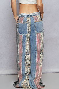 Patchwork Jeans - GWP35