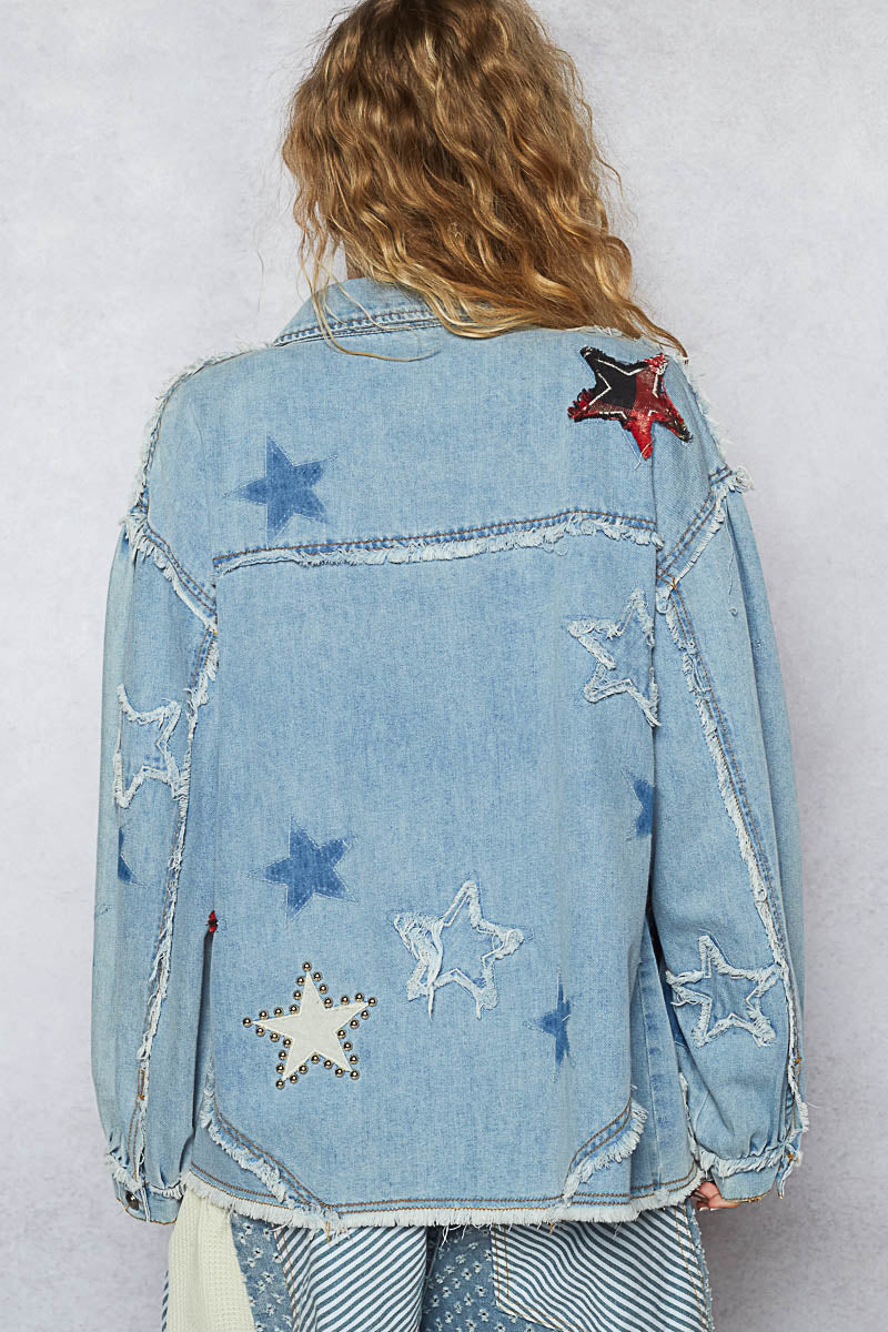 Denim Star Jacket - FWT667