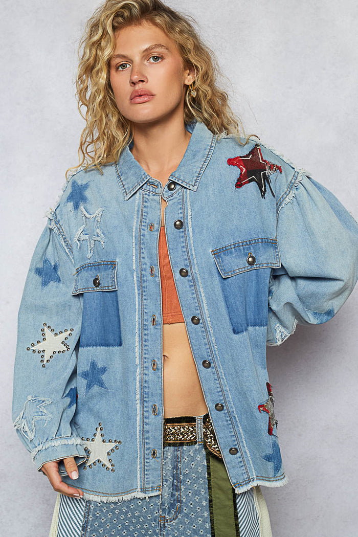 Denim Star Jacket - FWT667
