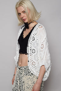 Crochet Bolero - SMC70 - Off White