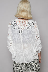 Crochet Bolero - SMC70 - Off White