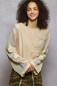 UKT496 - Mesh Top - Coconut