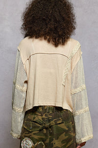 UKT496 - Mesh Top - Coconut