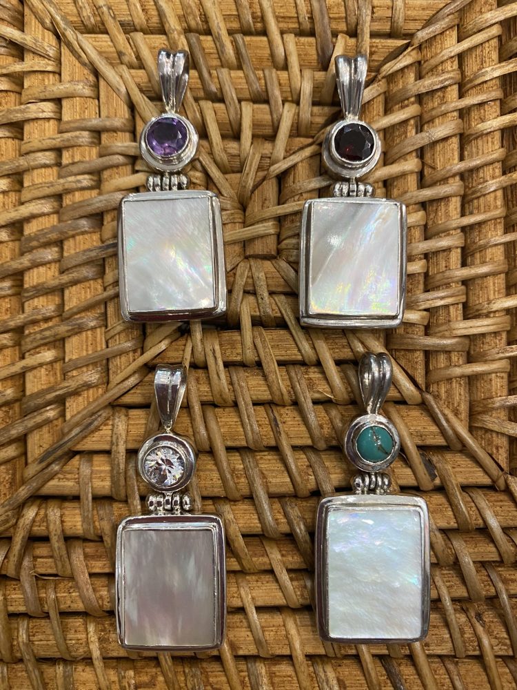 Rectangle pendant