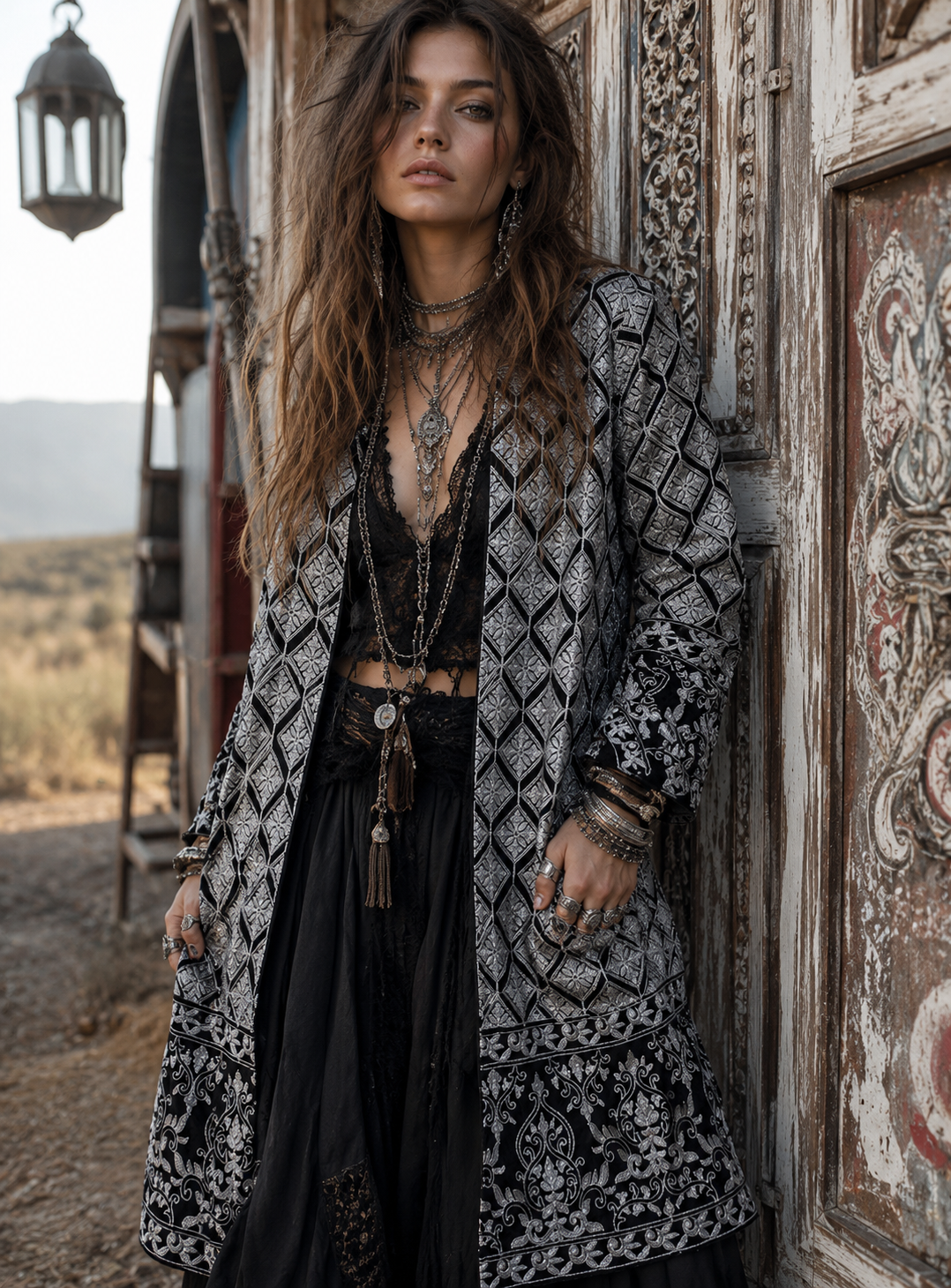Black Roxy Coat