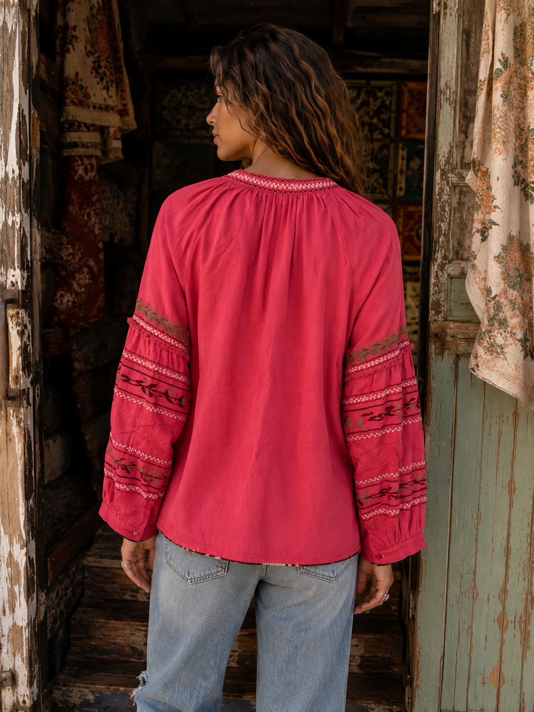 Gypsy Rose Blouse - A010