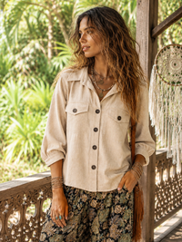 Mocha Shirt - Natural