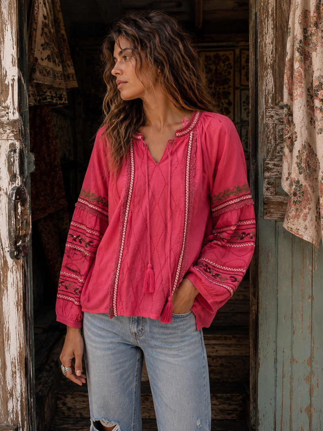 Gypsy Rose Blouse - A010