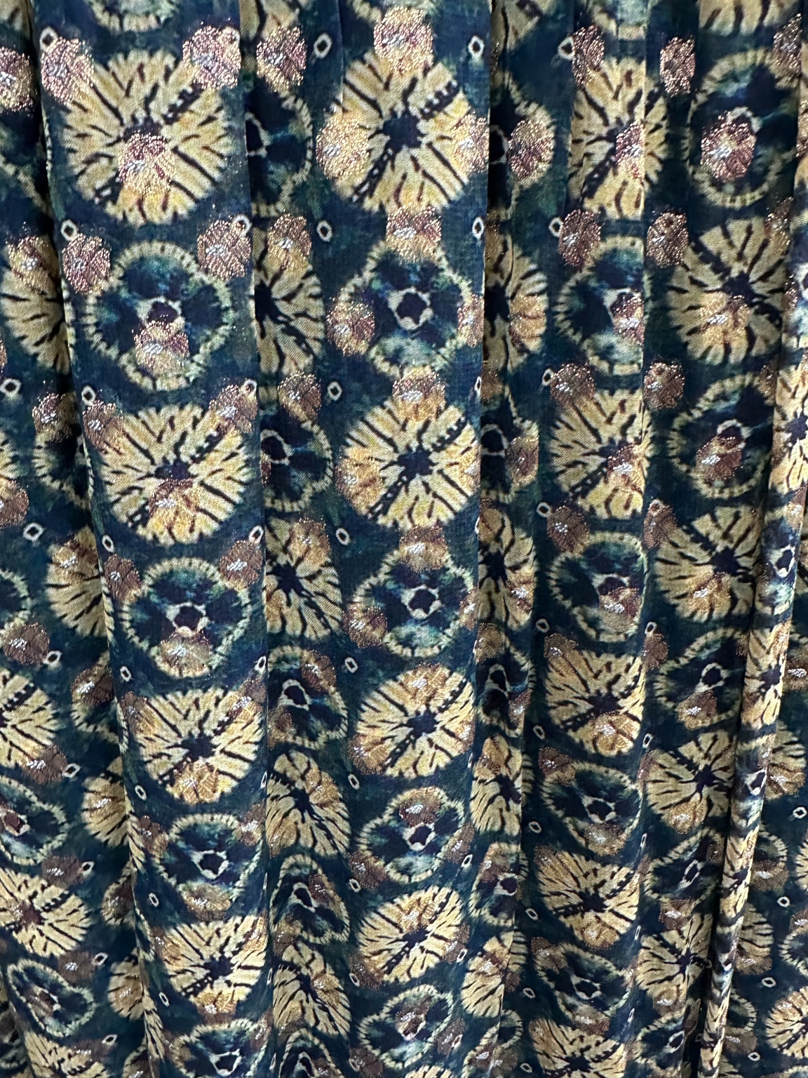 Midight Gold Sheer Skirt - AP30