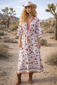 Sydney Dress - Rosebloom Print - Sample