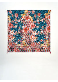Floral Diamond Scarf