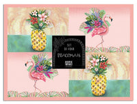 Flamingo Placemats (set 4) - Allen Designs