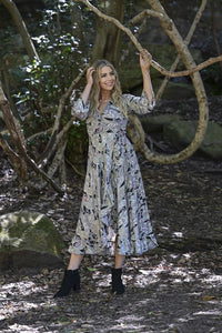 Alma Wrap Dress