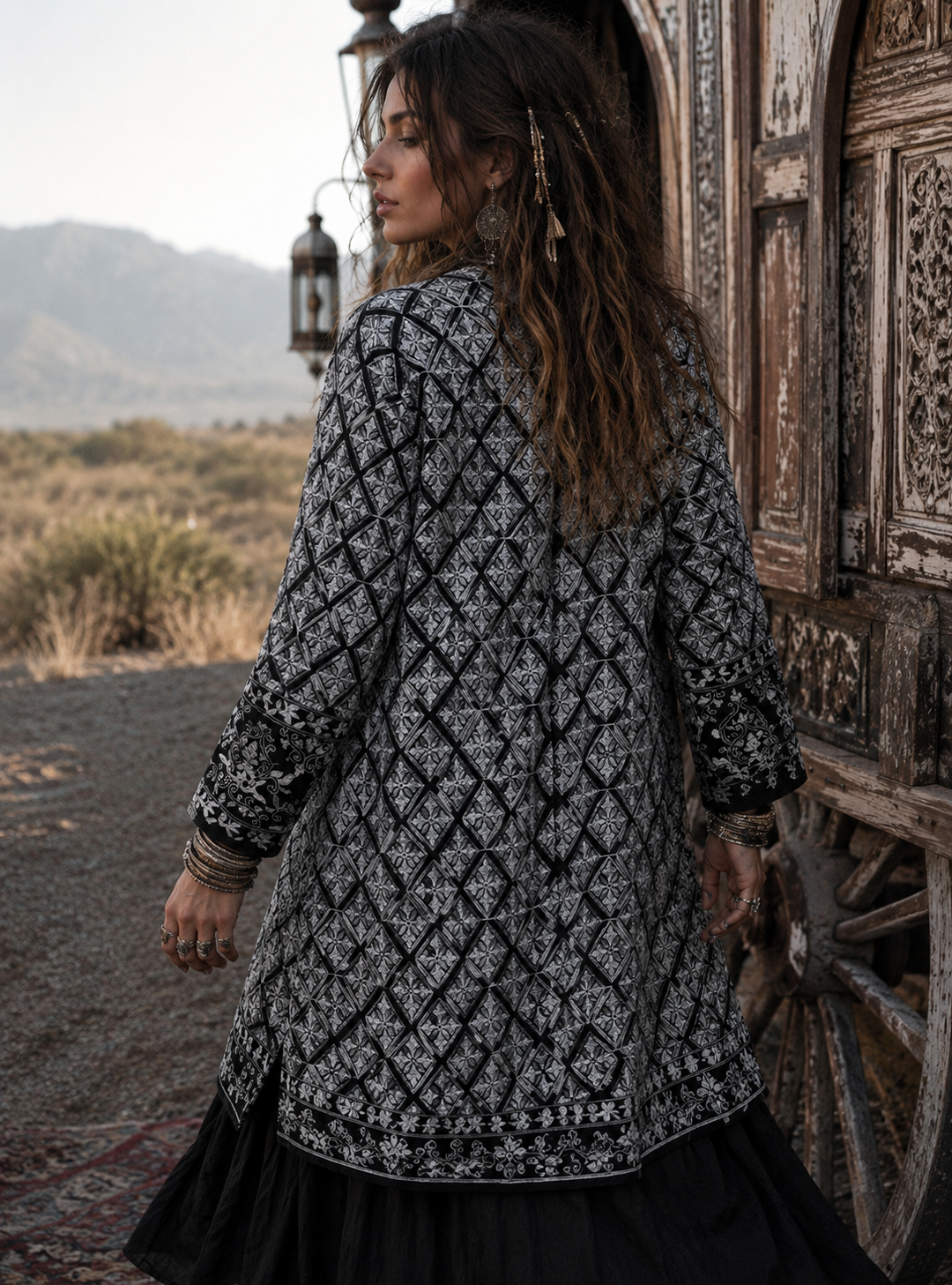 Black Roxy Coat