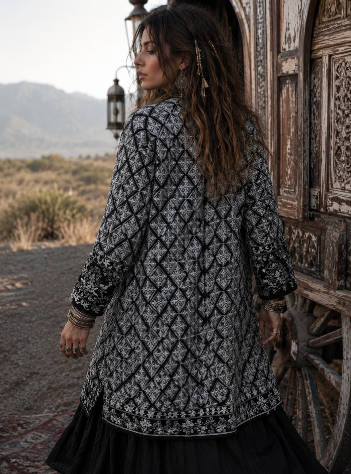 Black Roxy Coat