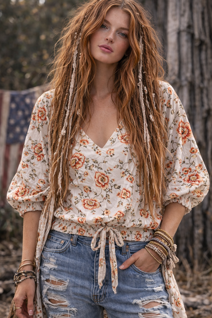 Josie Top - Rust - Sample Sale