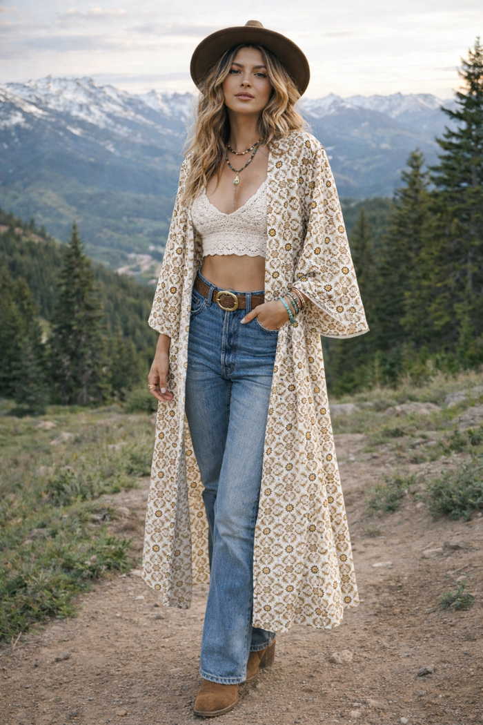 Flamingo Duster - Grace