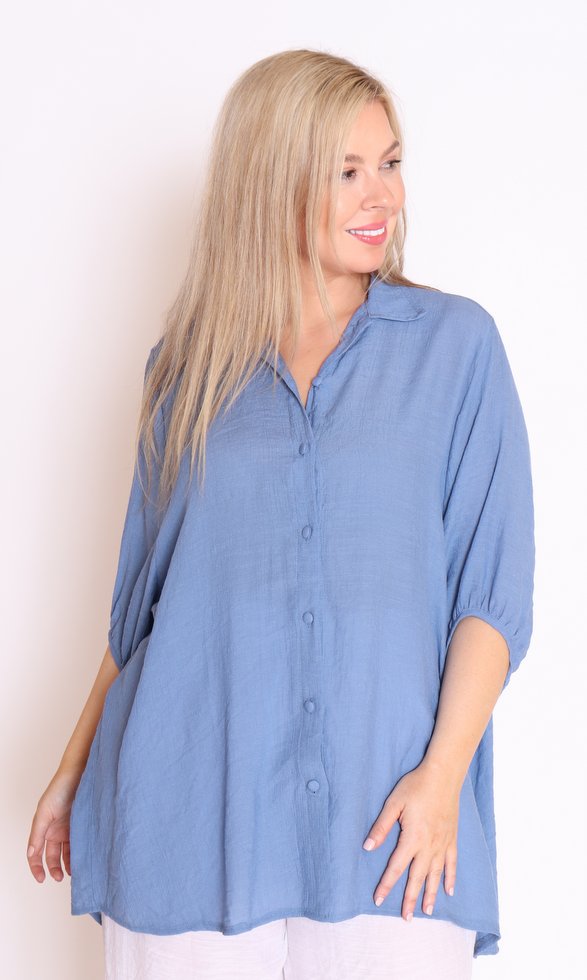 Oversized shirt cotton village