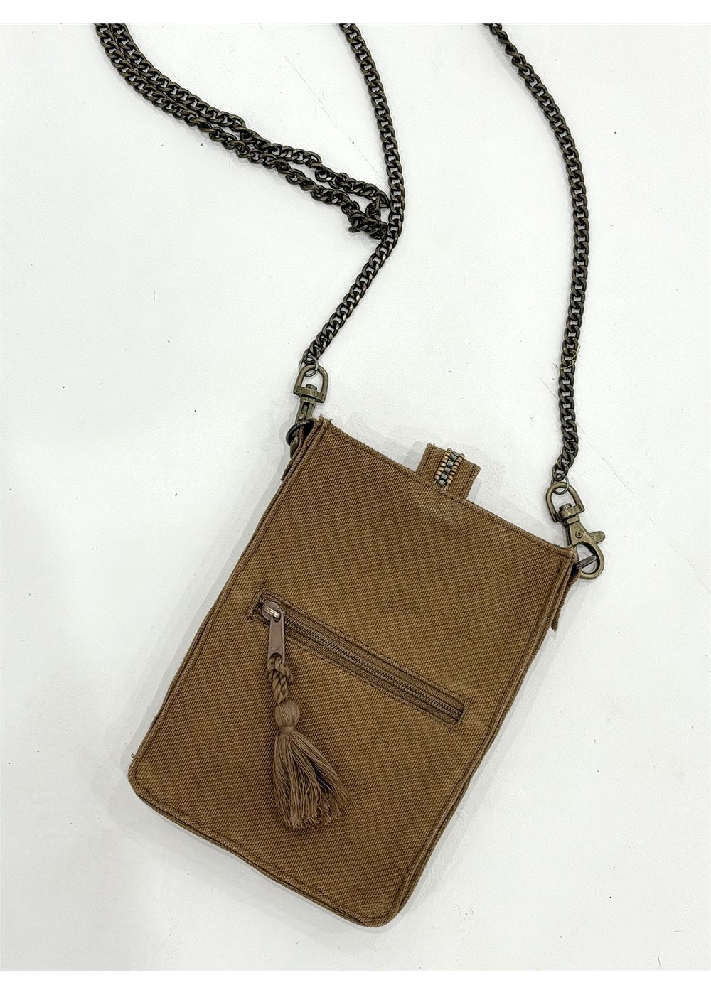 Beaded Cross-body Phone bag - AJ41