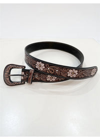 Leather Belt | Ivory