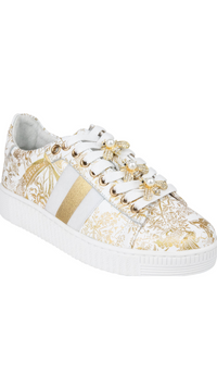 Bee Shoe - White/Gold