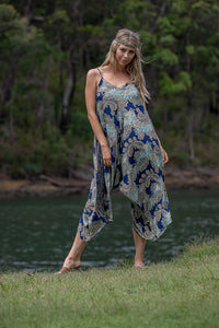 Brittany Jumpsuit Ocean