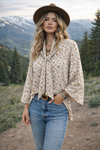 Nova Top - Grace print