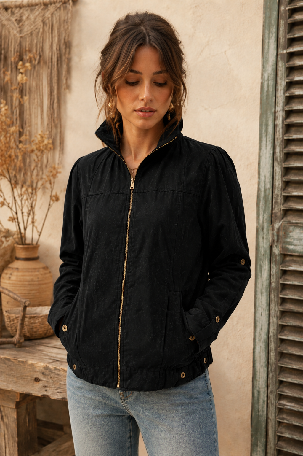 Allora Black Jacket