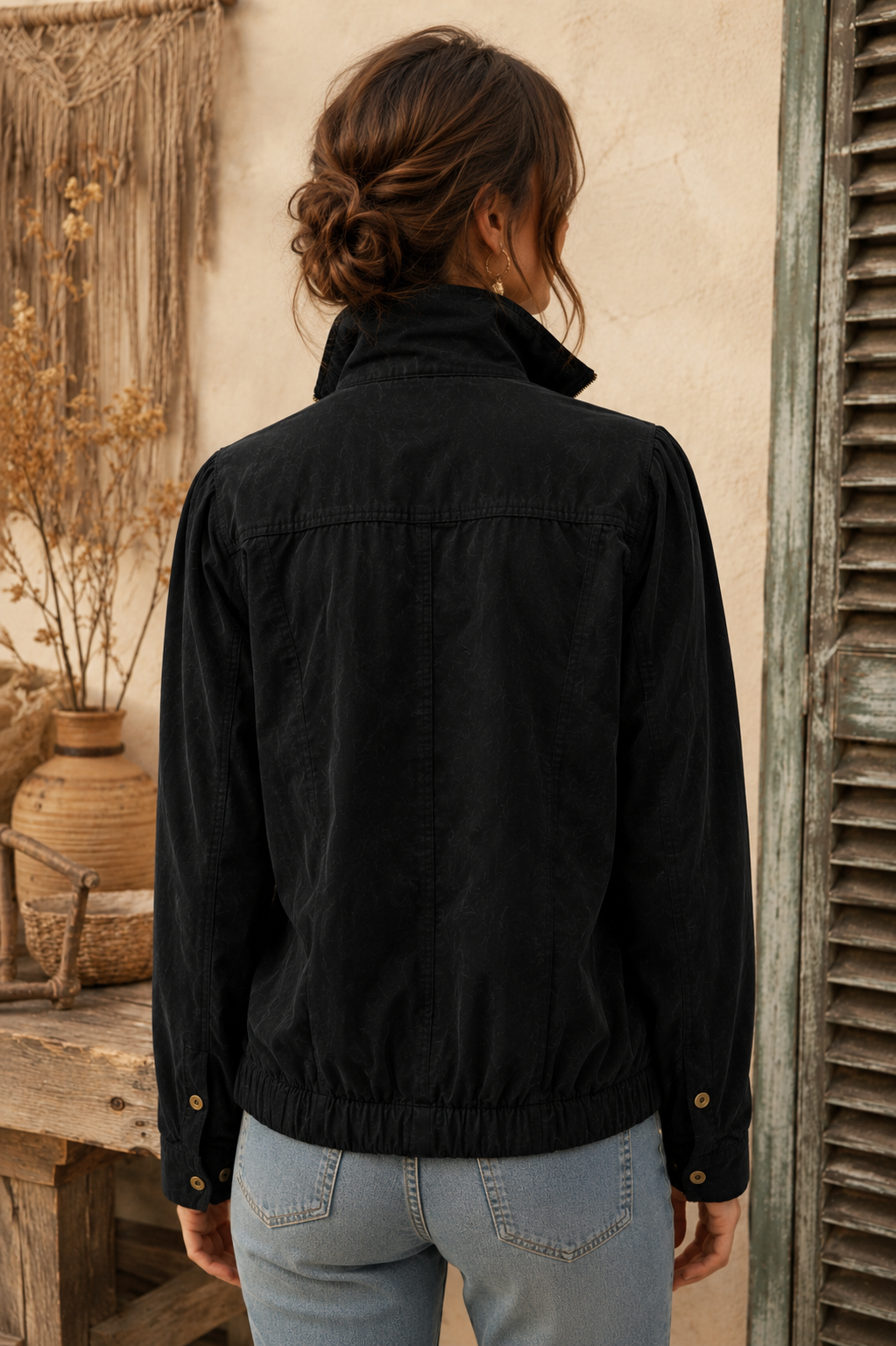 Allora Black Jacket