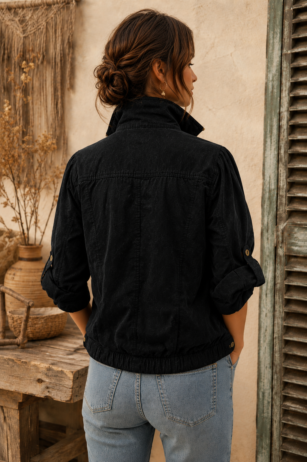 Allora Black Jacket
