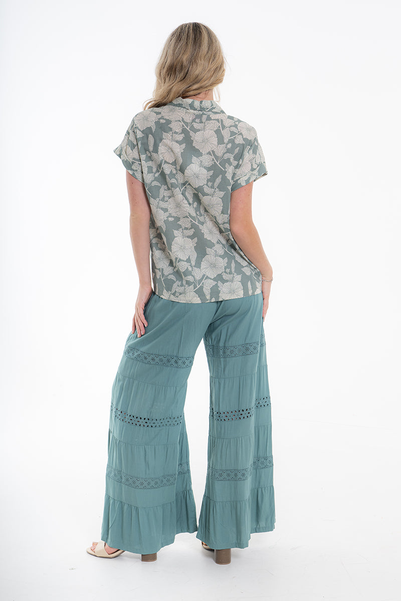 Tropez Pants - Seafoam