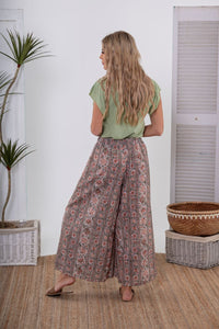 Luna Pant - Victoria Print -BR - Sample Sale